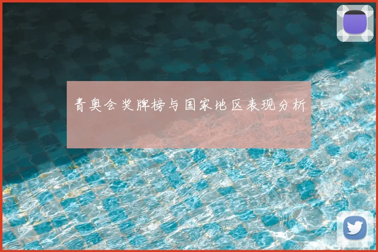 青奥会奖牌榜与国家地区表现分析